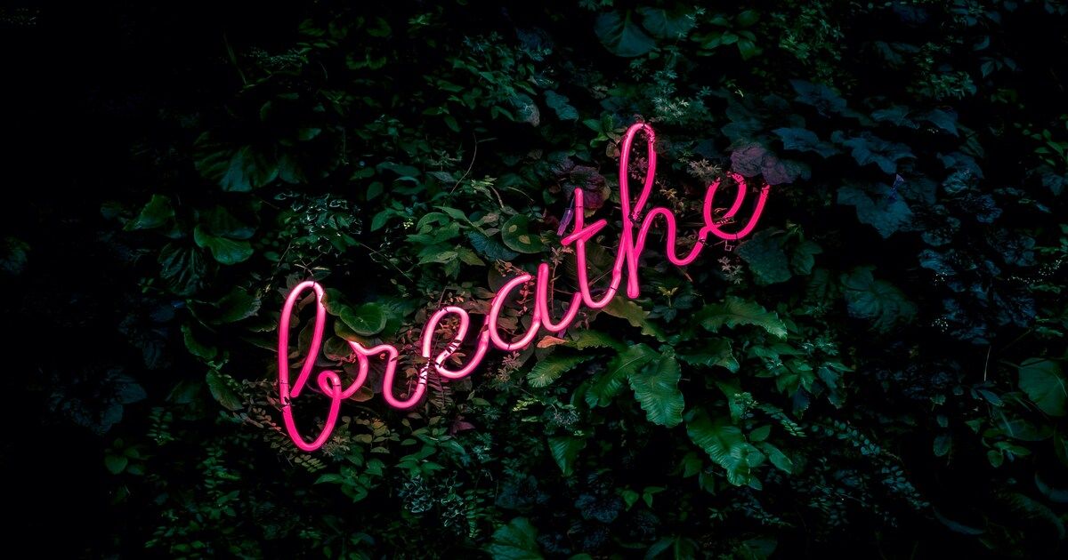 practice deep breathing exercises to manage a mental health crisis