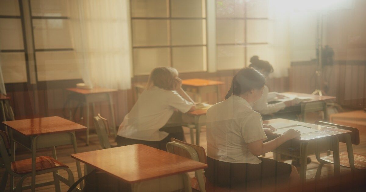 students in a classroom
